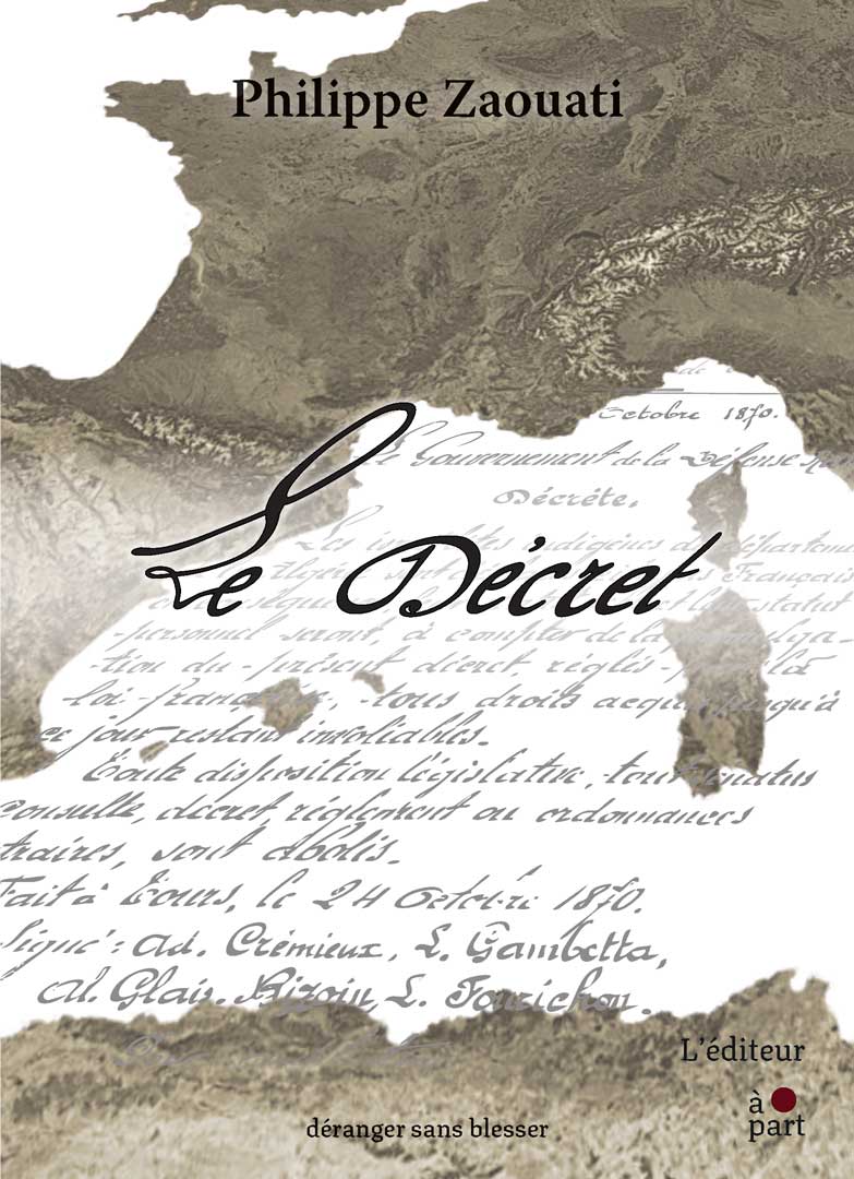 Couverture de Le Décret, Philippe Zaouati